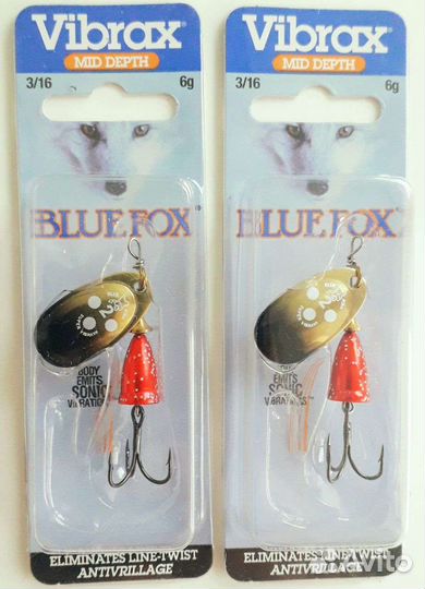 Блесны Blue Fox оригинал