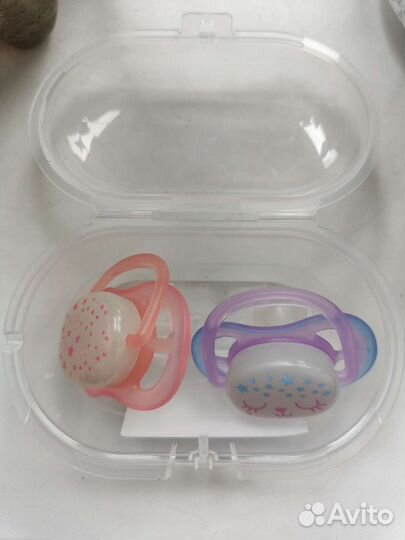 Пустышка Авент 0-6. круг на шею для купания