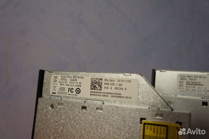 Дисководы для ноутбука 9.5 мм и 12.7 мм (HP)