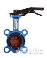 Затвор Tecfly межфланцевый PN16 DN65 диск ков. чу