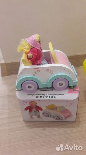 Новая машинка с куклой Elc