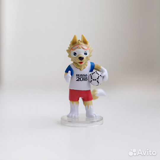 Забивака волк талисман чм по футболу Россия 2018