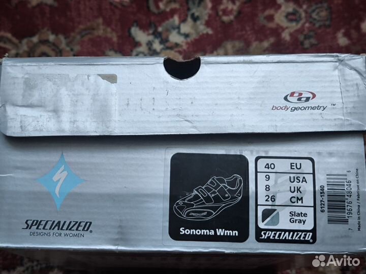 Велообувь Specialized sonoma Wmn размер 40