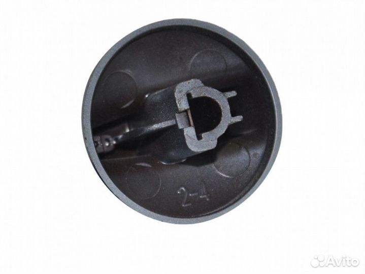 Ручка крана плиты gefest 6100, 6102 (серебро)