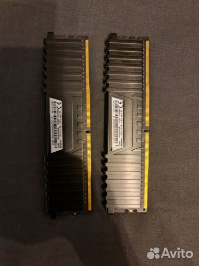 Оперативная память ddr4 Corsair 16GB 8x2 3000 Mhz