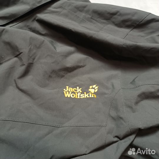 Куртка jack wolfskin texapore с подкладом gorpcore