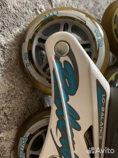 Ролики rollerblade macroblade один раз одеты
