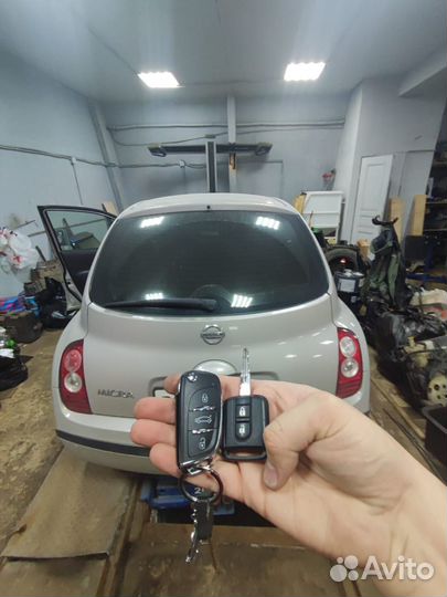 Автомобильный ключ Nissan с программированием