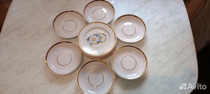 Сервис чайный фарфоровый.ссср