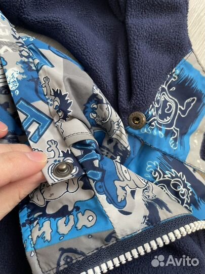 Демисезонная куртка для мальчика 98