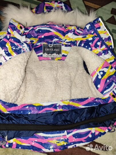 Куртка детская зимняя 74