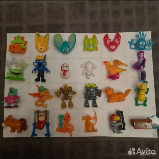 Киндер игрушки