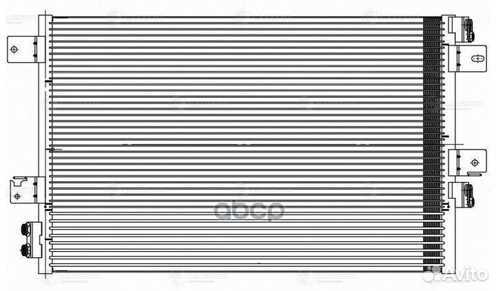 Конденсер dodge/jeep caliber/compass/patriot 06