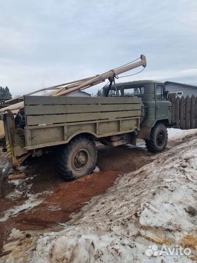 Бурильно-крановая машина ГАЗ БКМ-317-01, 1989