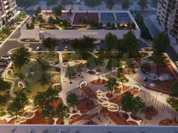 3-к. квартира, 67,8 м², 6/21 эт.