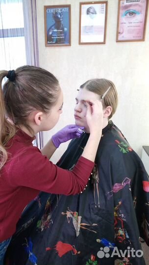 Обучение бровистов с удостоверением