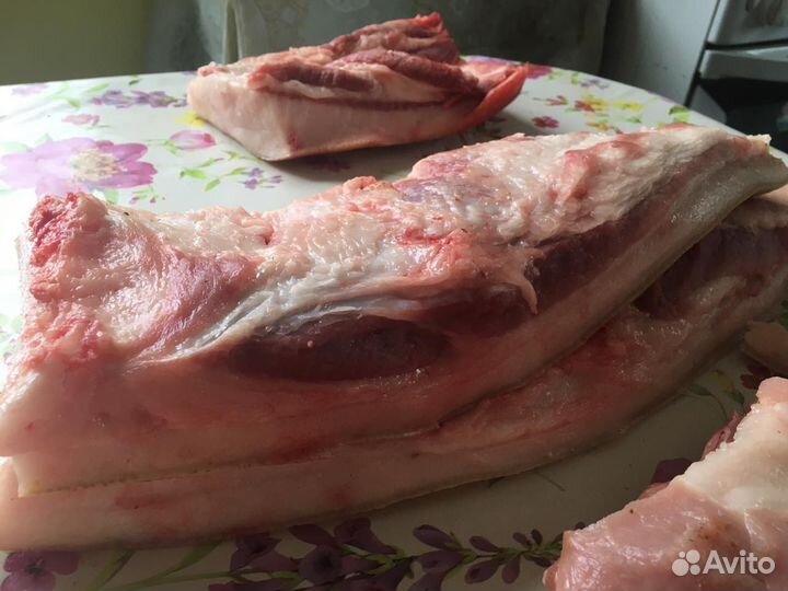Сало домашнее свежее