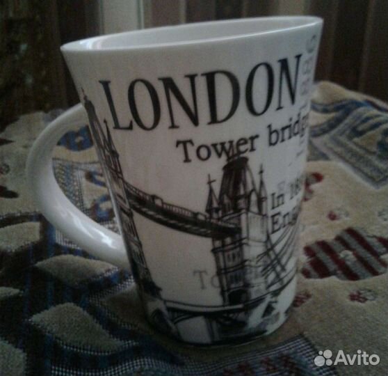Кружка 370 мл лондон керамика