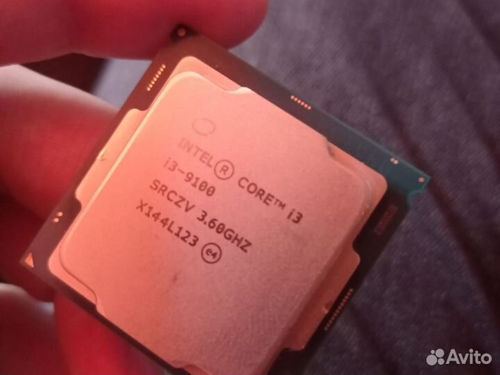 Процессор intel core i3 -9100