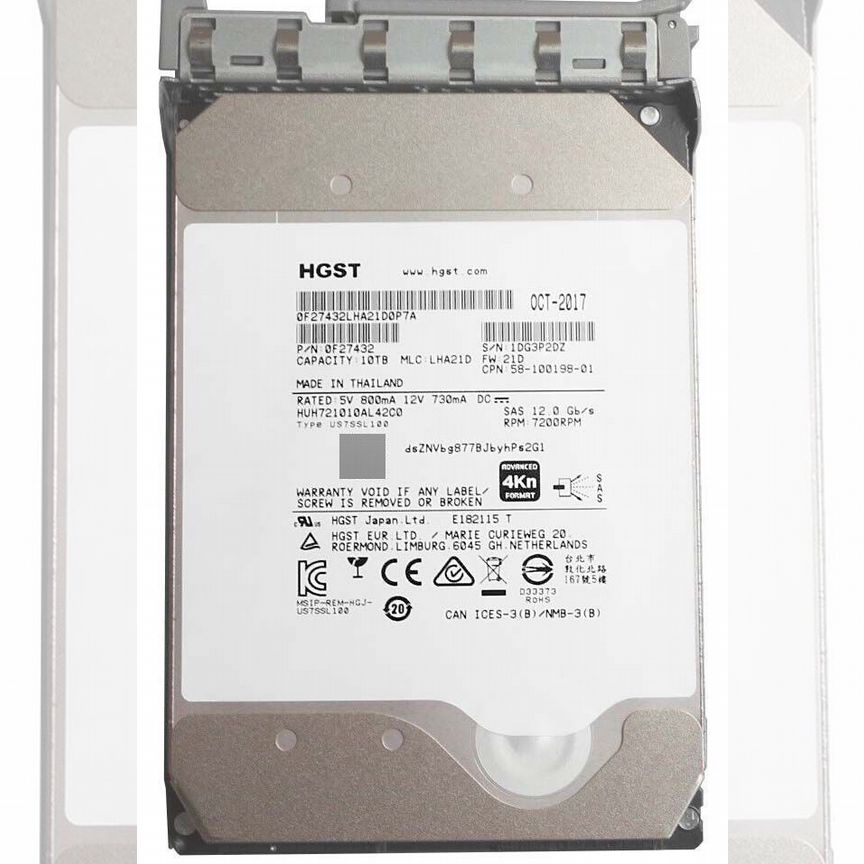 [HD10T7KL4KN] Жесткий Диск Cisco Ucs- 10tb Sas 3,5" Hd10t7kl4kn