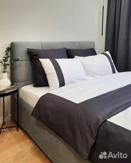 Премиальное постельное белье с отделкой