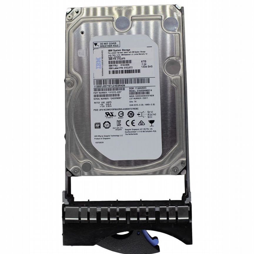 [01ac605] Жесткий Диск Ibm 01ac605 6tb Sas 3,5" Hdd Storwize