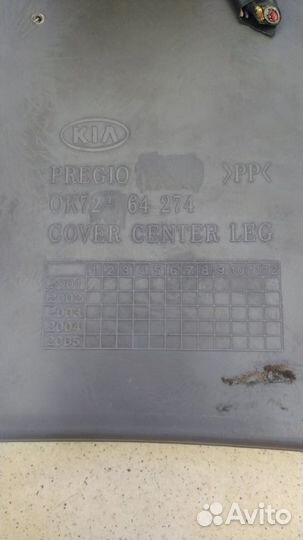 Центральная консоль торпеды Киа Преджио, 1999г