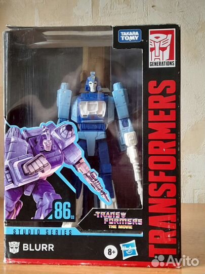Transformers studio series 86 blurr deluxe