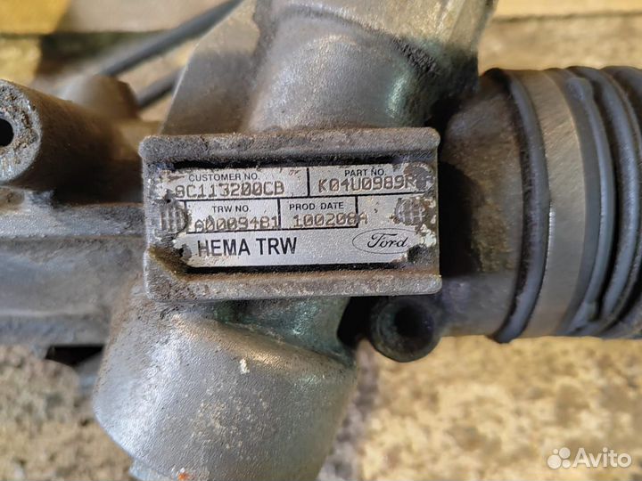 Рулевая рейка Ford Transit 2006-2014 2.4L