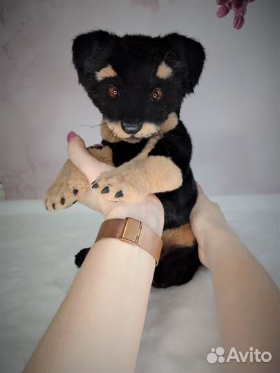 Авторская игрушка щенок