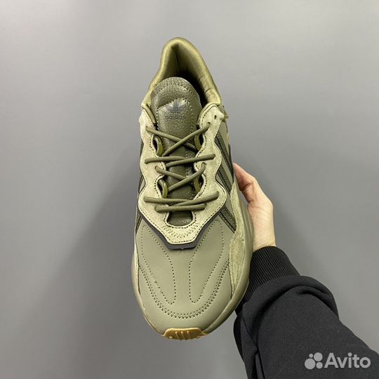 Кроссовки adidas ozweego trace cargo night khaki