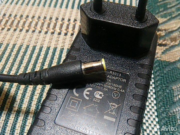Блок питания 12V 1.5A