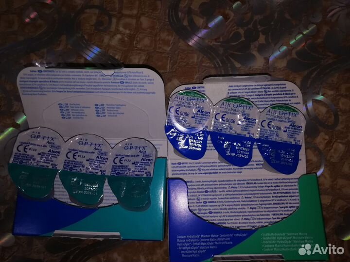 Линзы контактные