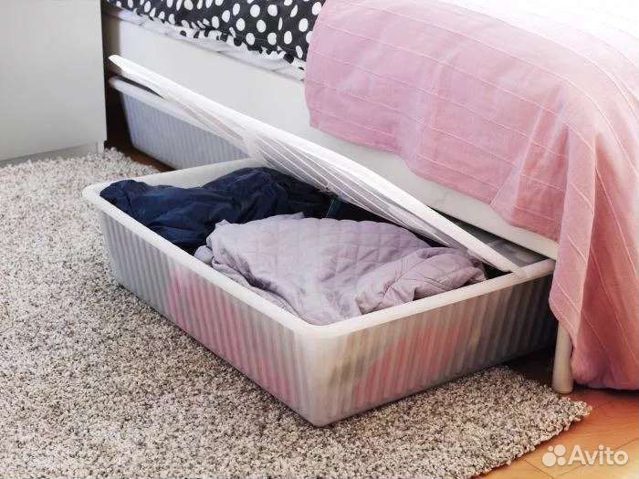 Ящик для хранения под кровать IKEA Гимсе