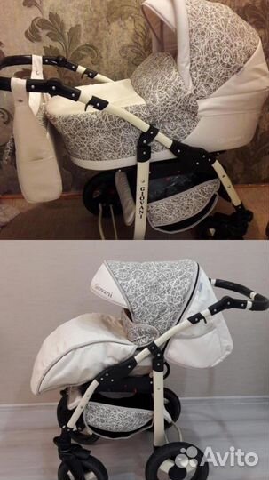 Коляска 2 в 1 Giovani Teddy. Развивающий коврик