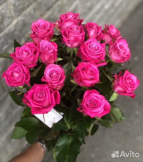 Цветы розы букет