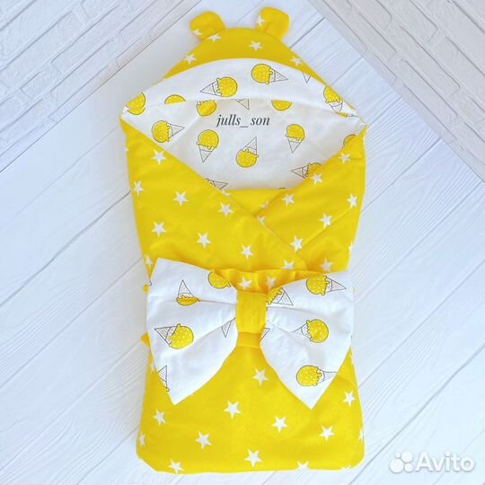 Конверт одеяло на выписку(весна,лето)