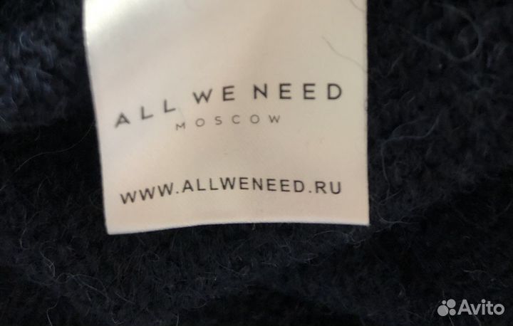 All we need платье шерстяной