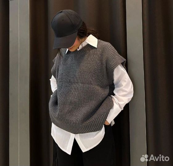 Жилет женский оверсайз