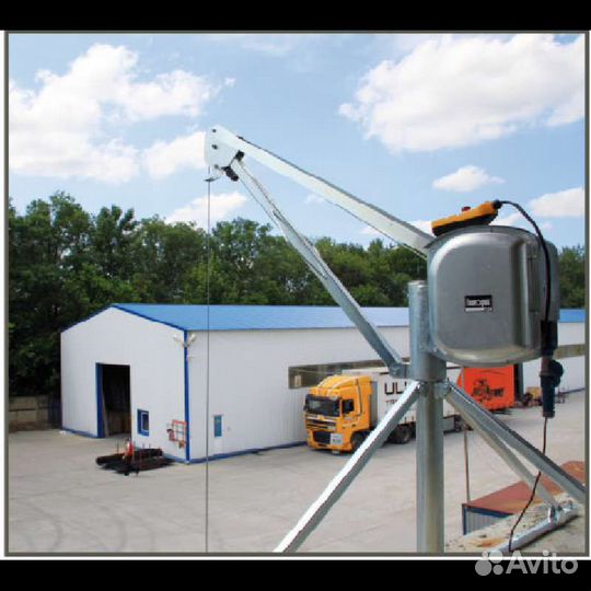 Аренда Лебедка миникран Europea, кран на крышу
