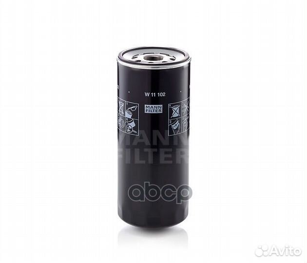 Фильтр масляный W11102 mann-filter