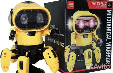 Робот-осьминог (музыка+свет)