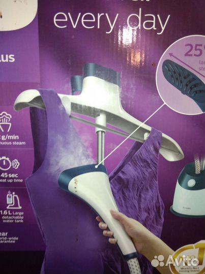 Отпариватель philips gc527 б/у