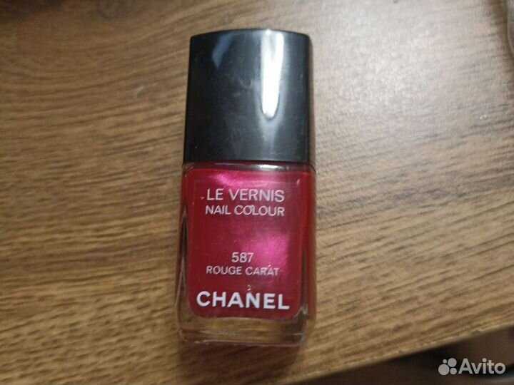 Лак для ногтей chanel 587 rouge carat