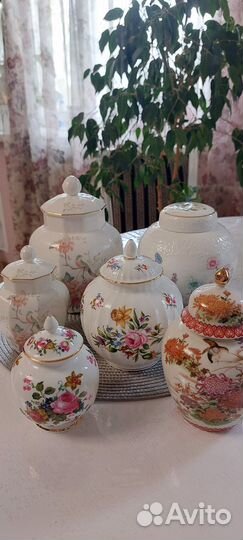 Чайница фарфоровая Англия