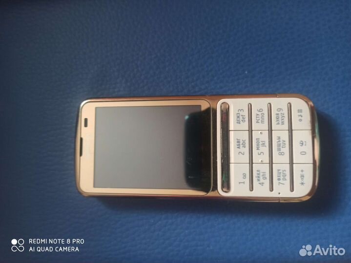Телефон Nokia C3-01 gold editio