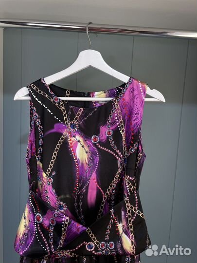 Платье длинное Glanse (M) атласное