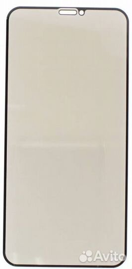 Защитное стекло 3D Анти-шпион для iPhone Xr/11 Чер