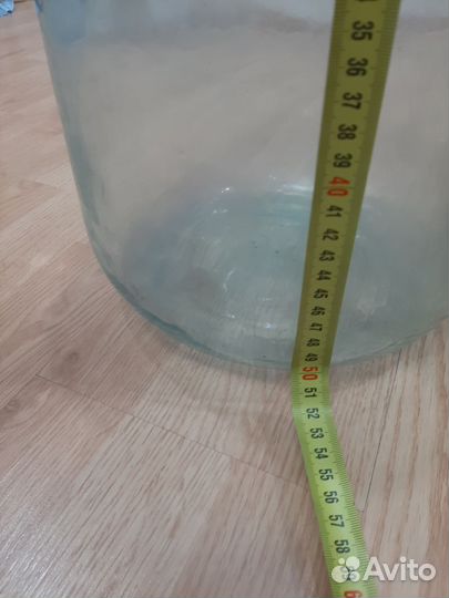 Бутыль стеклянная 20 литров, пробки из стекла