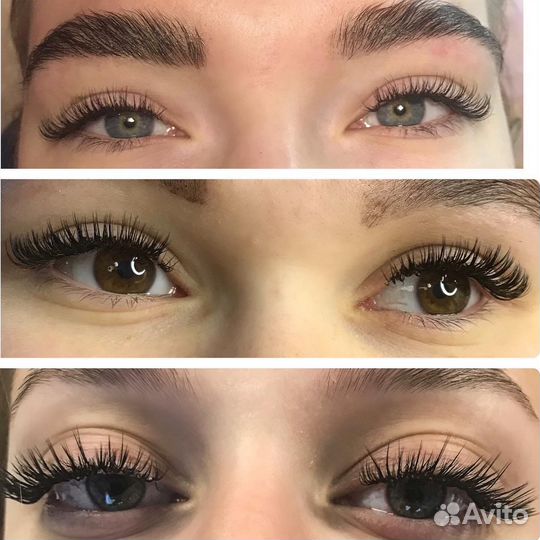 Наращивание ресниц, ламинирование ресниц